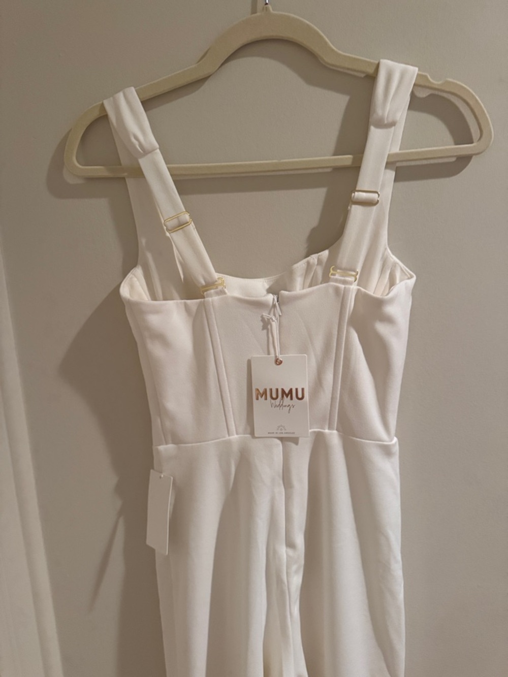 Show Me Your MuMu White Sleeveless Maxi Jumpsuit - Picture 3 of 3